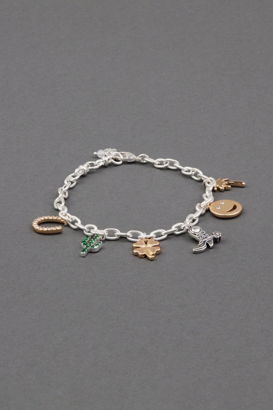 western charm bracelet